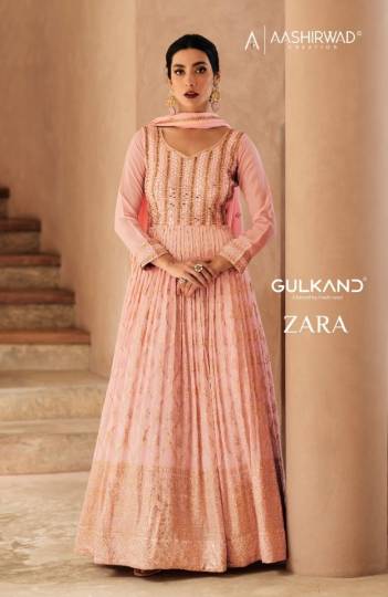 Zara By Aashirwad Creation Designer Partywear Readymade Dress Collection